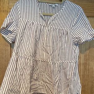 Madewell Babydoll top